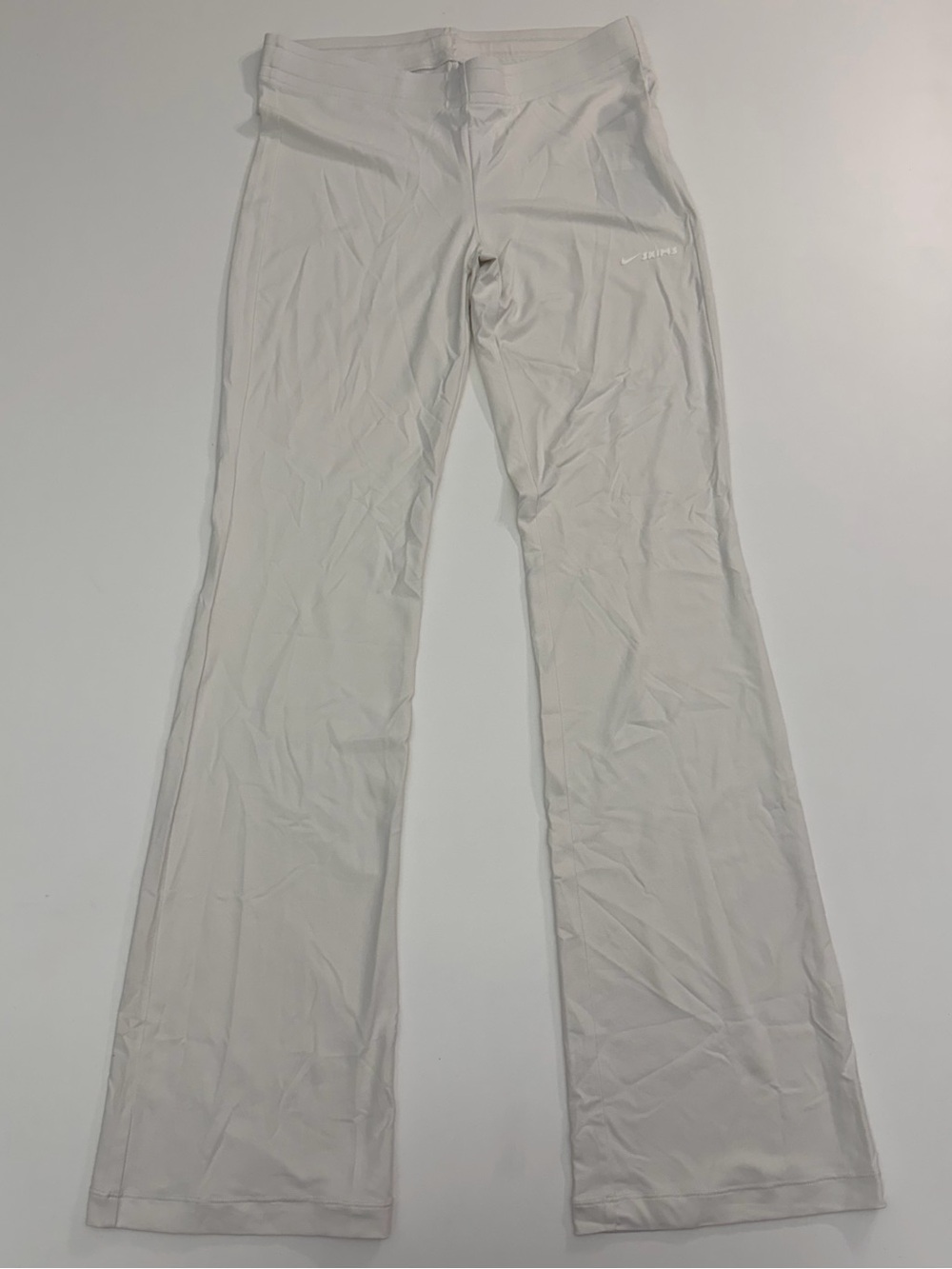 Nike x Skims Dri-Fit Pants Size S Off White Flared Training